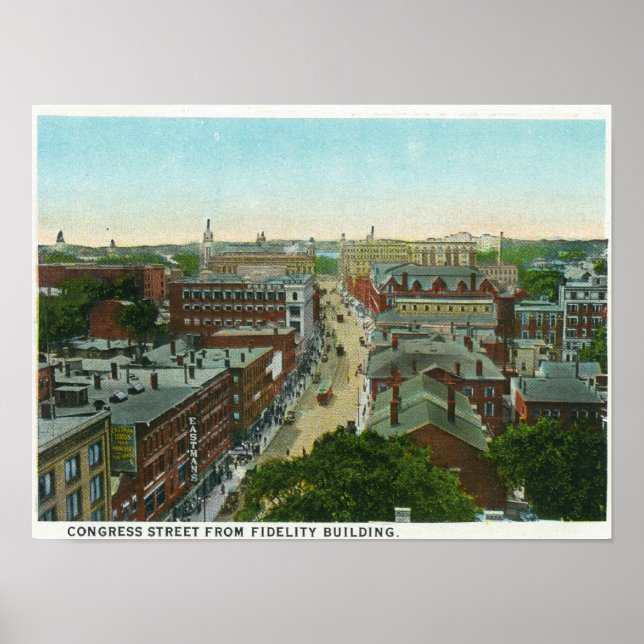 Außenansicht des Hauses von Longfellow Poster (Vorne)