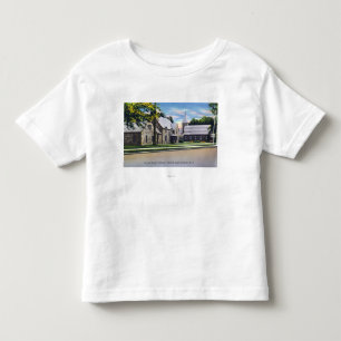 Außenansicht des heiligen Herz-Katholischen Kleinkind T-shirt