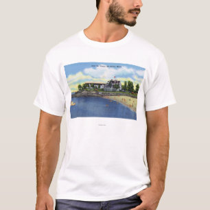 Außenansicht des Hotel-Bar-Hafens T-Shirt