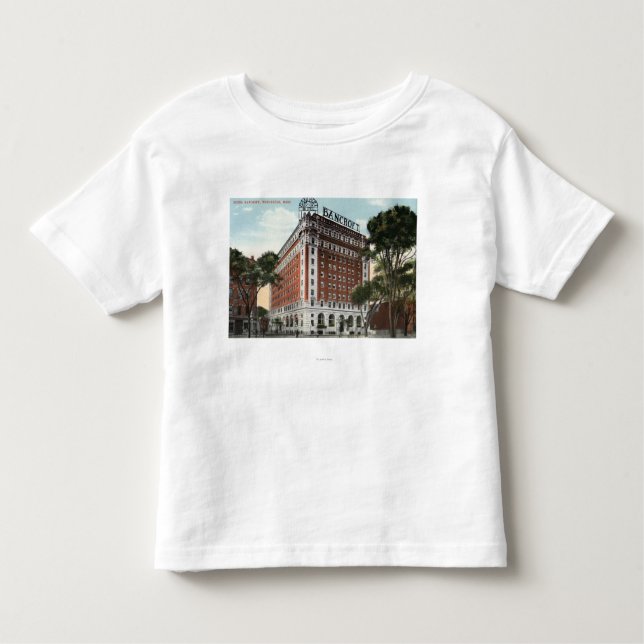 Außenansicht des Hotels Bancroft Kleinkind T-shirt (Vorderseite)