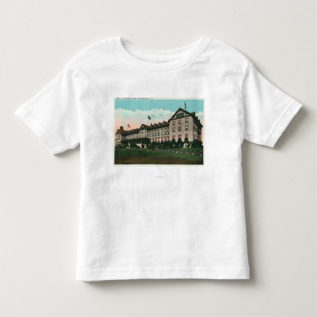 Außenansicht des Hotels Champlain Kleinkind T-shirt (Vorderseite)