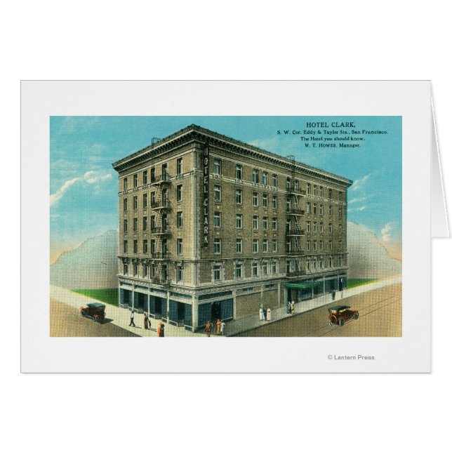 Außenansicht des Hotels Clark (Vorderseite (Horizontal))