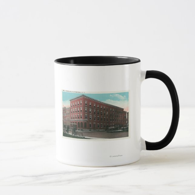 Außenansicht des Hotels Cumberland Tasse (Rechts)