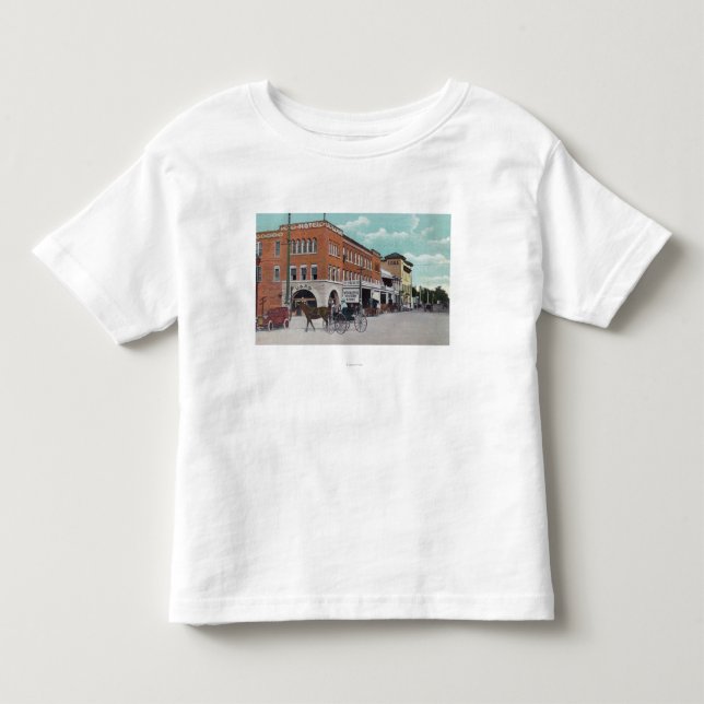 Außenansicht des Hotels JulianWoodland, CA Kleinkind T-shirt (Vorderseite)
