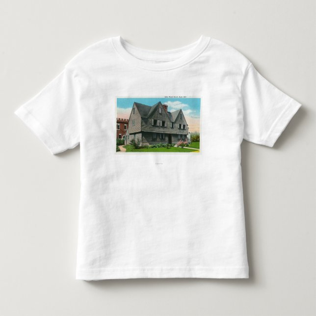 Außenansicht des John-Bezirk-Hauses Kleinkind T-shirt (Vorderseite)