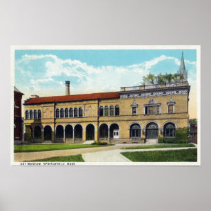 Außenansicht des Kunstmuseums 2 Poster