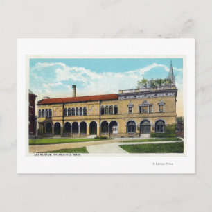Außenansicht des Kunstmuseums Postkarte