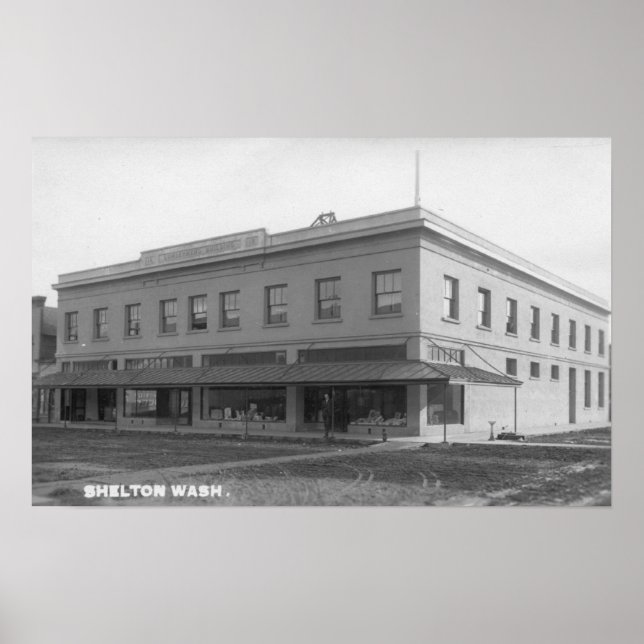 Außenansicht des Lumbermens-Bldgs Poster (Vorne)