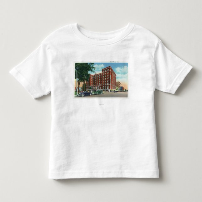 Außenansicht des Mark Twain-Hotels Kleinkind T-shirt (Vorderseite)