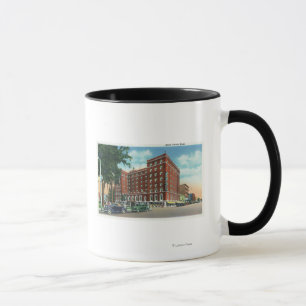 Außenansicht des Mark Twain-Hotels Tasse