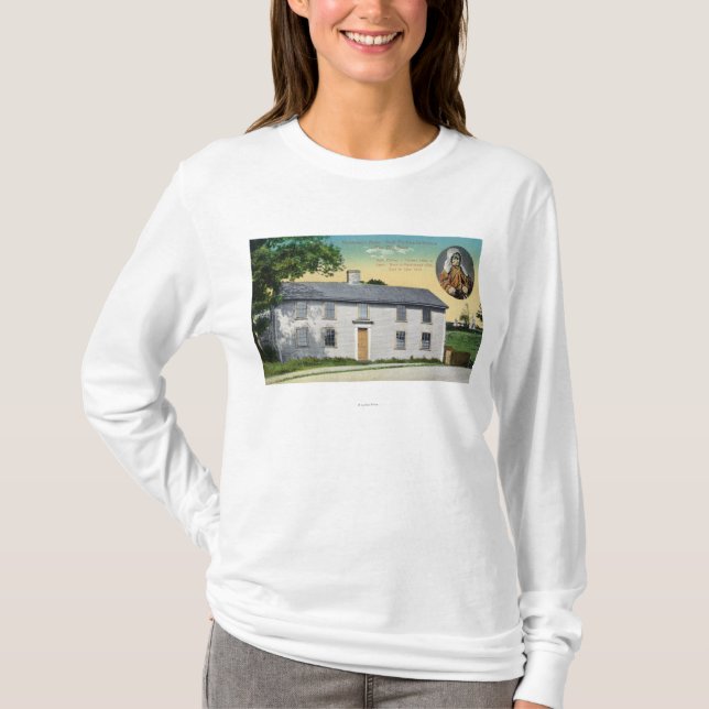 Außenansicht des Moll-Krug-Geburtsortes T-Shirt (Vorderseite)