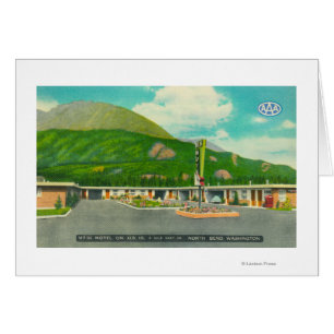 Außenansicht des Motels Mt. Si