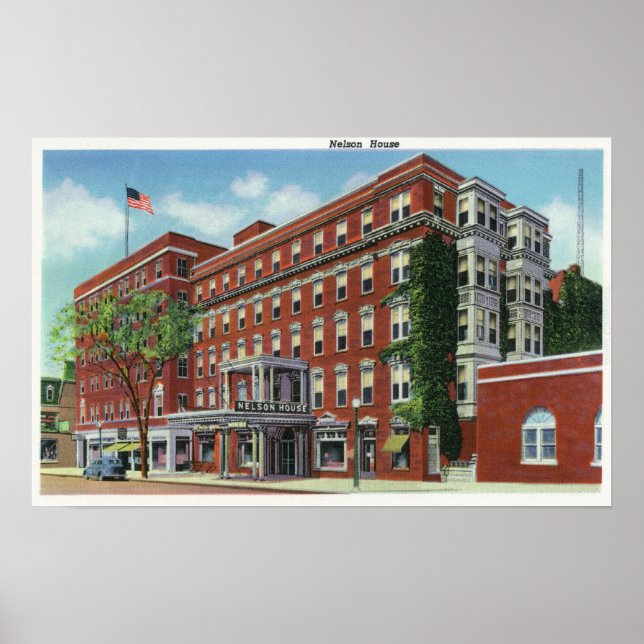 Außenansicht des Nelson House Poster (Vorne)