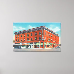 Außenansicht des New Rogerson Hotel Leinwanddruck