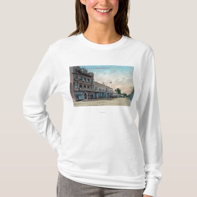 Außenansicht des NSGW BuildingWoodland, CA T-Shirt (Vorderseite)