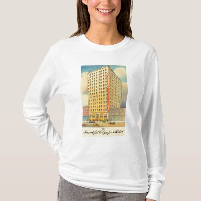 Außenansicht des olympischen Hotels T-Shirt (Vorderseite)