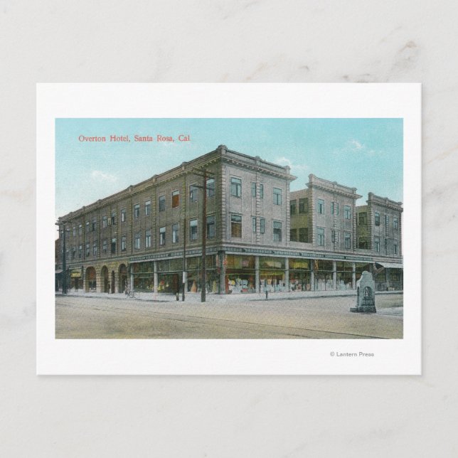 Außenansicht des Overton Hotels # 2 Postkarte (Vorderseite)