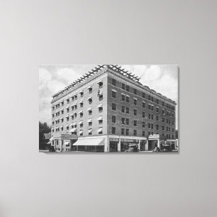 Außenansicht des Owyhee HotelBoise, ID Leinwanddruck