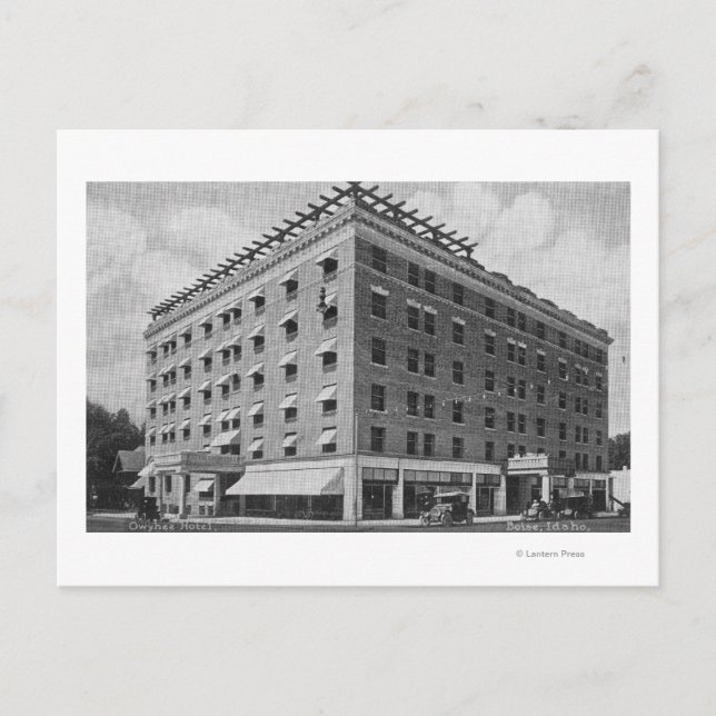 Außenansicht des Owyhee HotelBoise, ID Postkarte (Vorderseite)