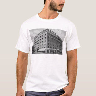 Außenansicht des Owyhee HotelBoise, Identifikation T-Shirt