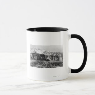 Außenansicht des Paradies-Gasthauses Tasse