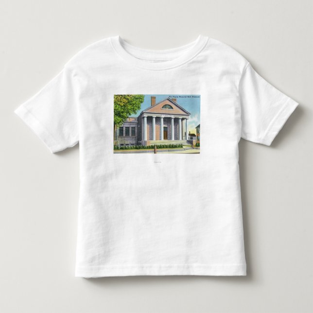 Außenansicht des Pilgers Memorial Hall Kleinkind T-shirt (Vorderseite)