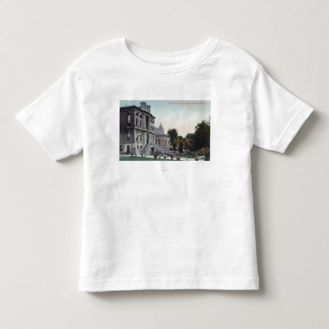 Außenansicht des Polo-Landkreis-Gerichtsgebäudes Kleinkind T-shirt (Vorderseite)
