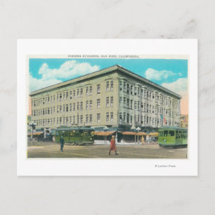 Außenansicht des Porter-Gebäude Postkarte