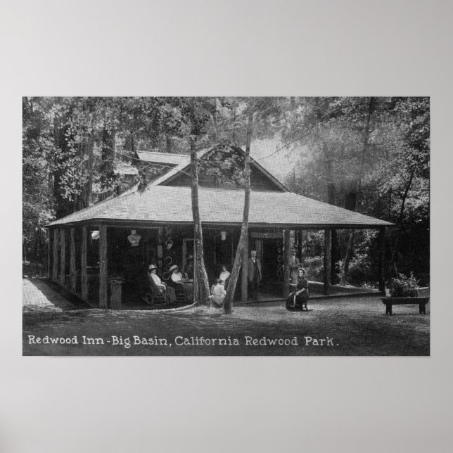 Außenansicht des Redwood Inn Poster (Vorne)