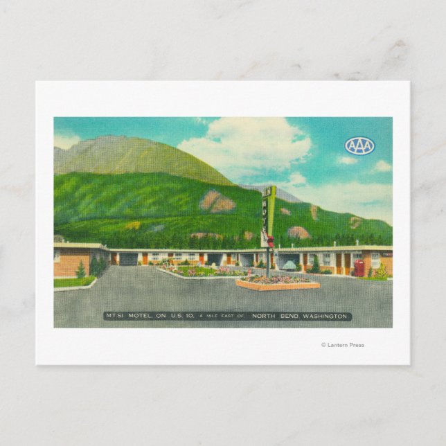 Außenansicht des Si Motel Postkarte (Vorderseite)