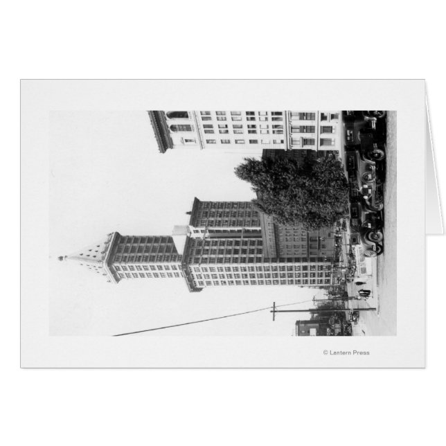 Außenansicht des Smith Tower (Vorderseite (Horizontal))