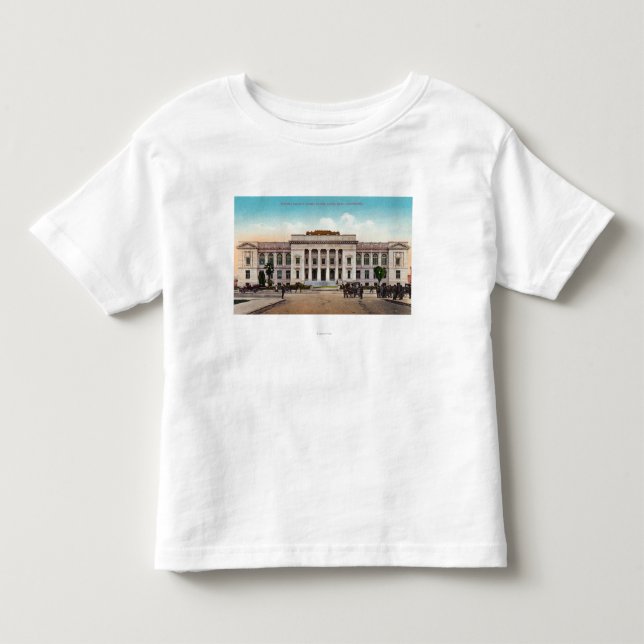 Außenansicht des Sonoma County Gerichtsgebäudes Kleinkind T-shirt (Vorderseite)