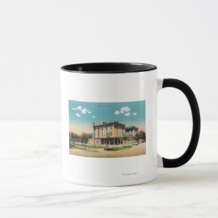 Außenansicht des Spreckels Hotels Tasse
