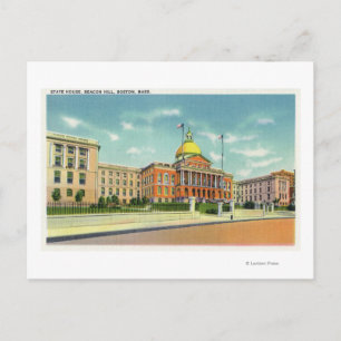 Außenansicht des Staat auf dem Leuchtturm Postkarte