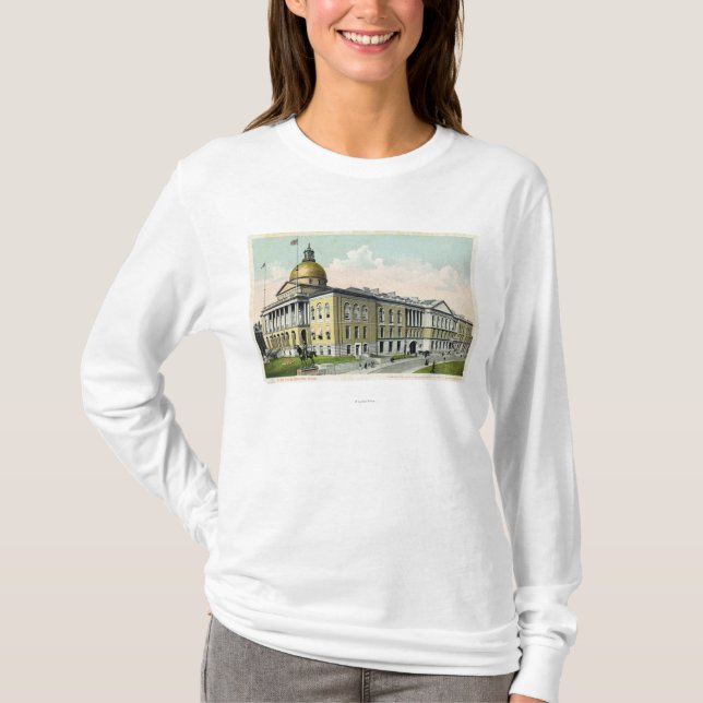 Außenansicht des Staats-Hauses # 2 T-Shirt (Vorderseite)