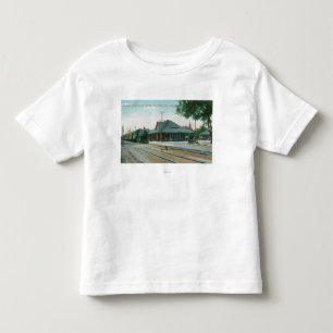 Außenansicht des südlichen pazifischen Depots Kleinkind T-shirt