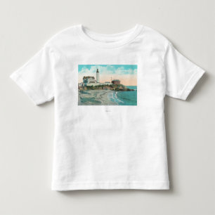 Außenansicht des Tauben-Punkt-Leuchtturmes Kleinkind T-shirt