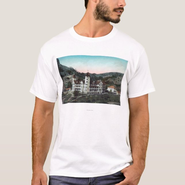 Außenansicht des toskanischen Minerals entspringt T-Shirt (Vorderseite)