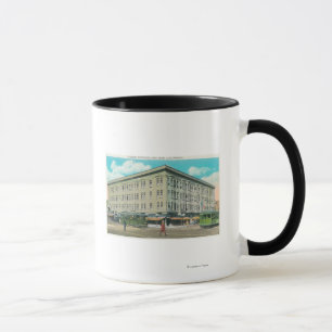 Außenansicht des Träger-Gebäude Tasse