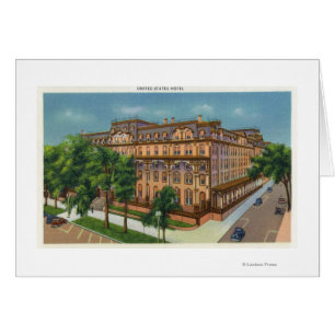 Außenansicht des US-Hotels