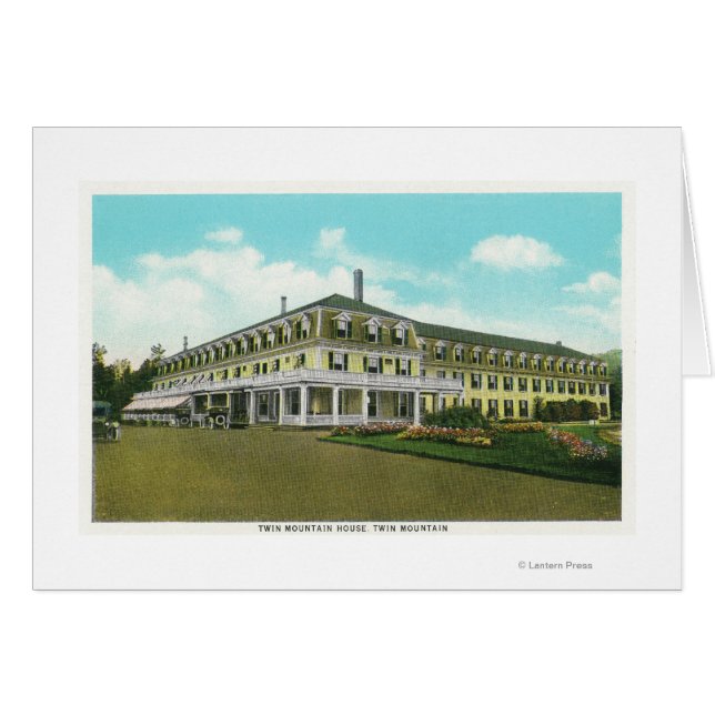 Außenansicht des zweistöckigen Hauptgebäudes (Vorderseite (Horizontal))