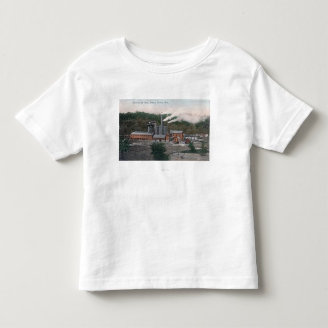 Außenansicht einer Einschmelzen-Pflanze Kleinkind T-shirt (Vorderseite)