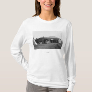 Außenansicht eines amerikanischen Ureinwohners T-Shirt