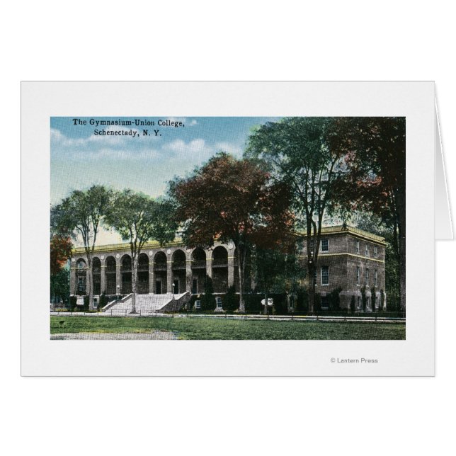 Außenansicht Gewerkschaft Uni Gymnasium (Vorderseite (Horizontal))