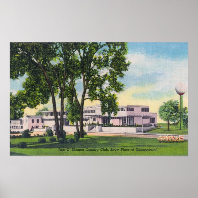 Außenansicht Tam O'Shanter Country Club Poster (Vorne)