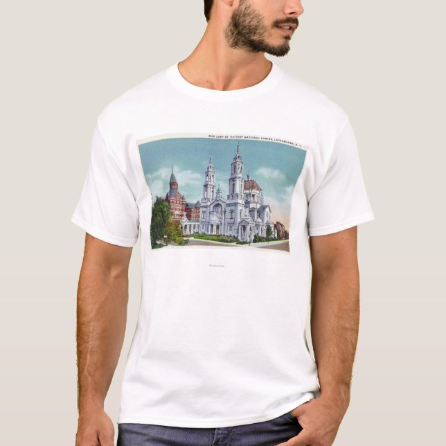 Außenansicht unserer Dame des T-Shirt (Vorderseite)