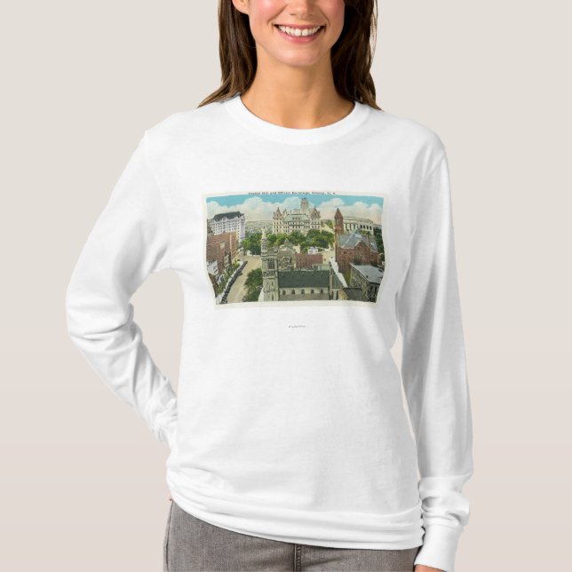 Außenansicht vom Capitol Hill und offiziell T-Shirt (Vorderseite)