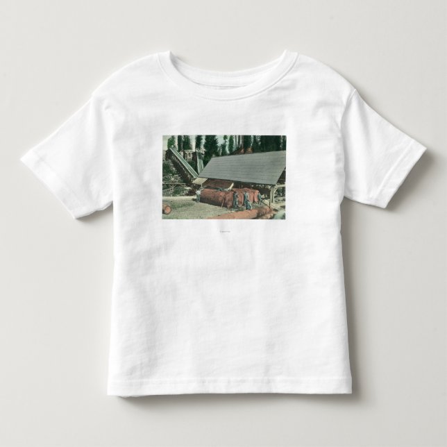 Außenansicht von Bentons MillRedding, CA Kleinkind T-shirt (Vorderseite)