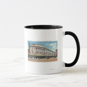 Außenansicht von Eastman Theater u. von Schule von Tasse