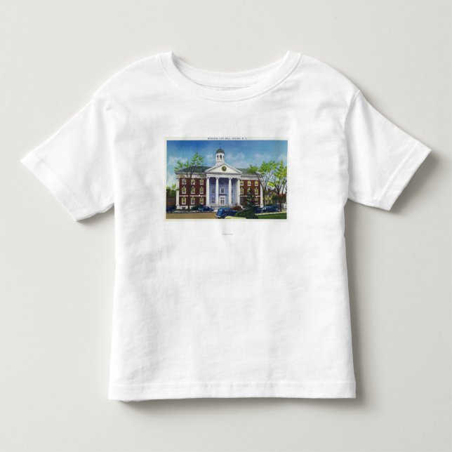 Außenansicht von Erinnerungsrathaus Kleinkind T-shirt (Vorderseite)